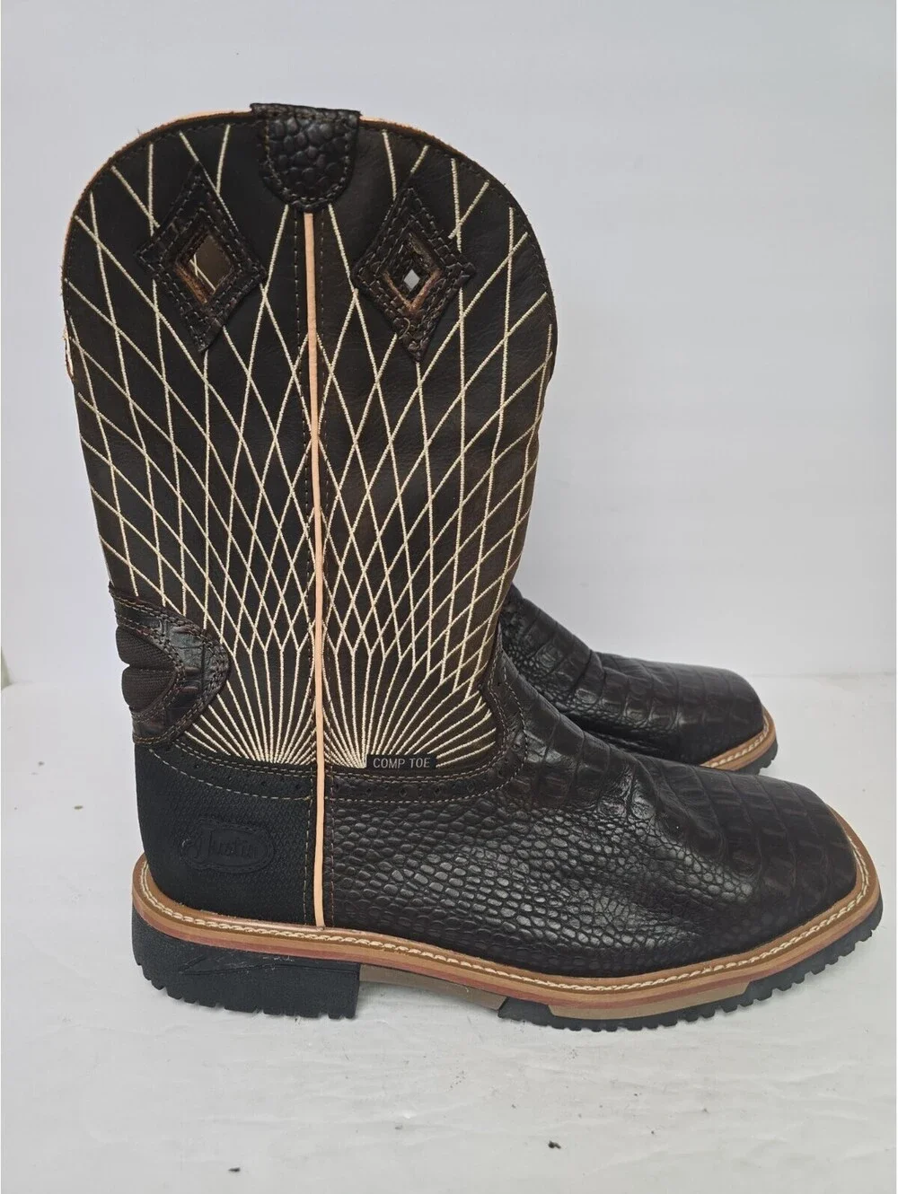 Justin Men's Derrickman 12